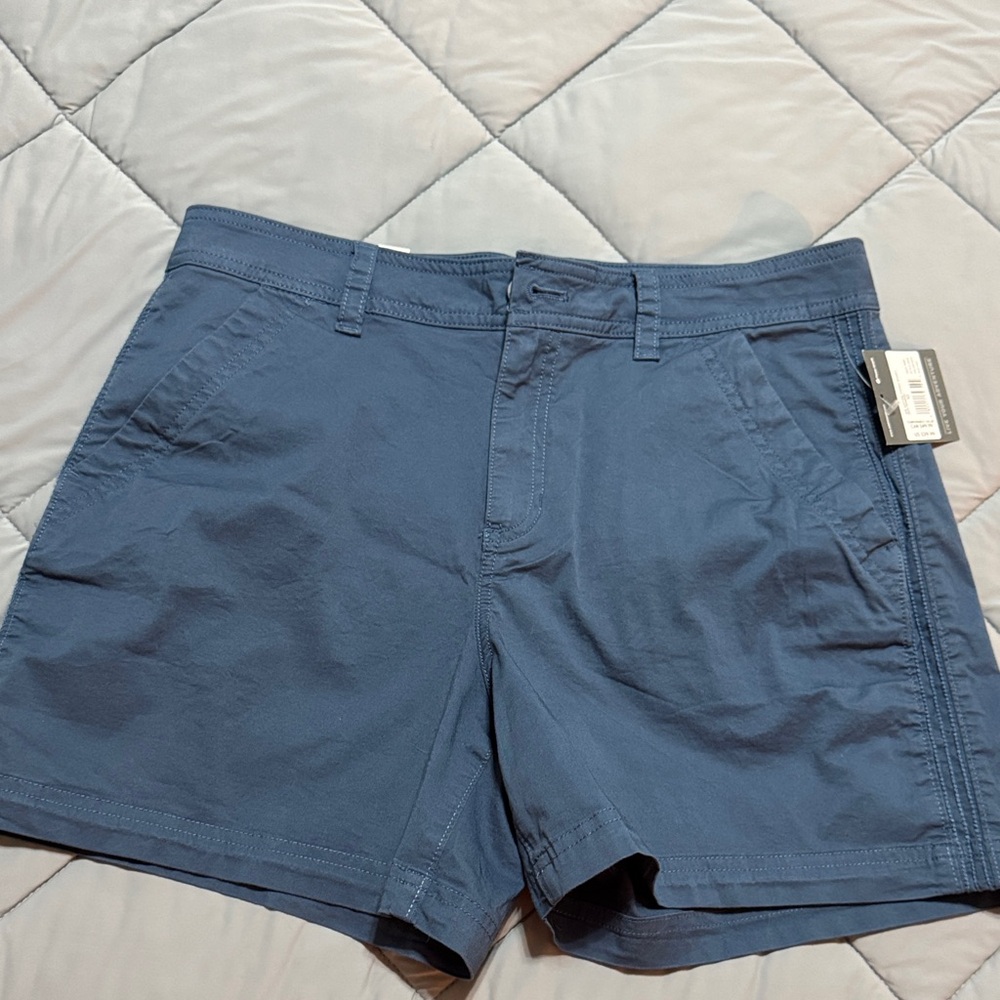Eddie Bauer Aspire Chino Women's Blue Shorts